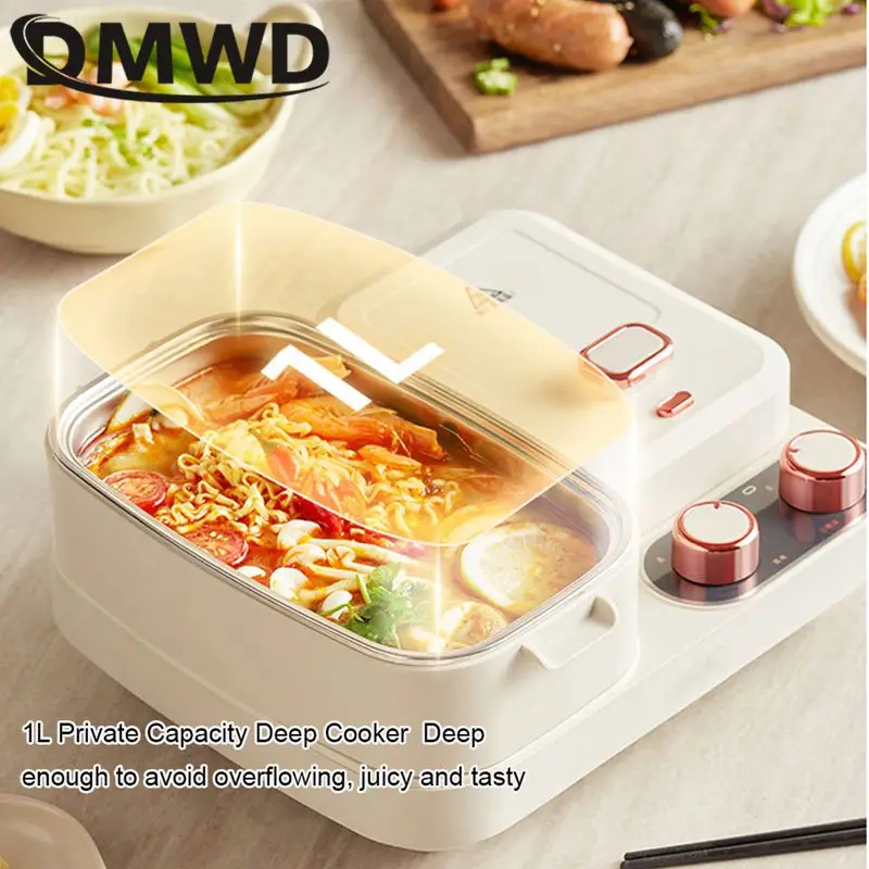 3in1 Household Breakfast Maker Toast Sandwich Baking Machine Fish Steak Omelette Frying pan Non-stick skillet Egg Noodles Boiler
