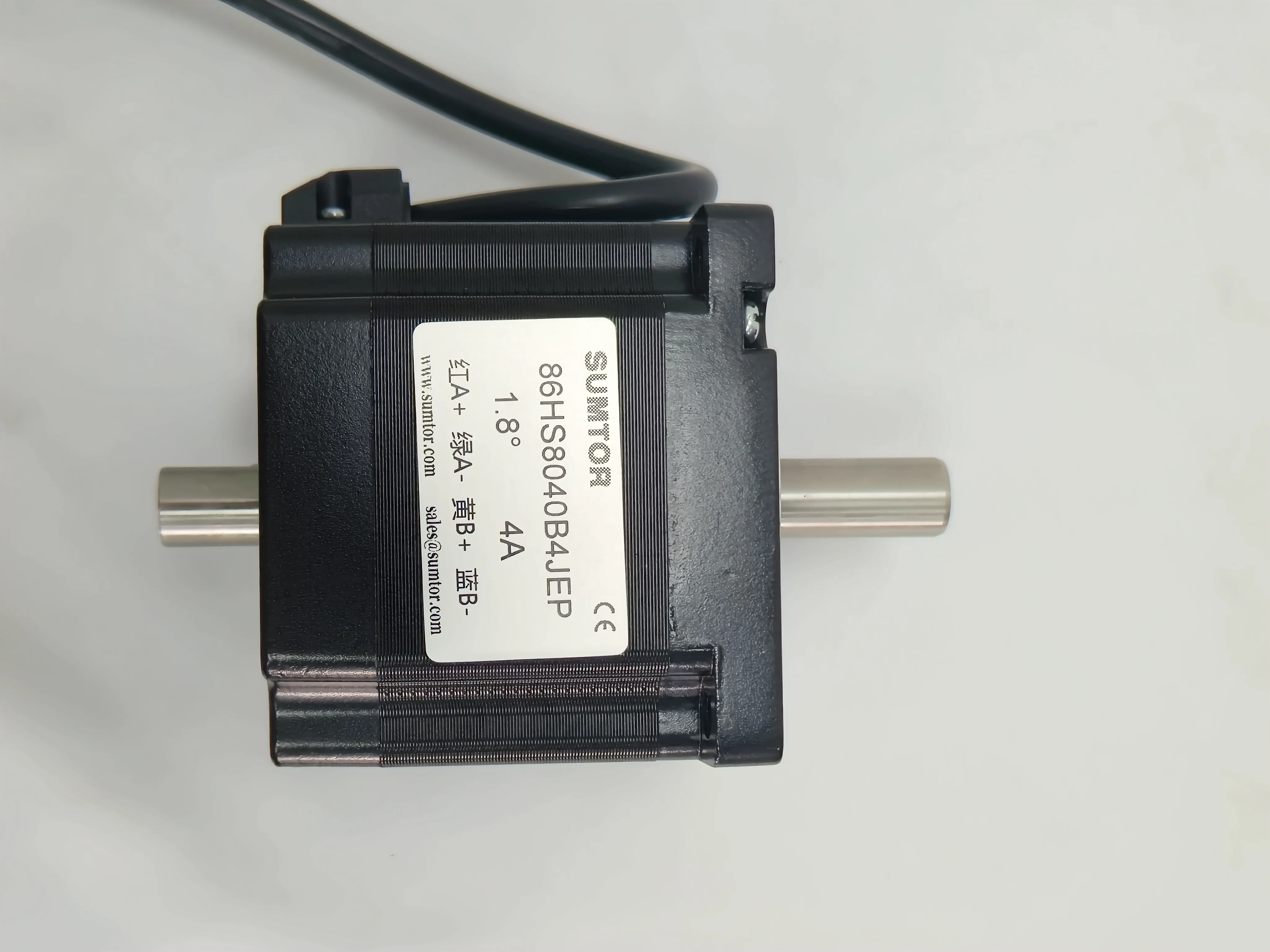 NEMA34 Dual output Shaft Stepper Motor 4.5N.m Current 4A Step