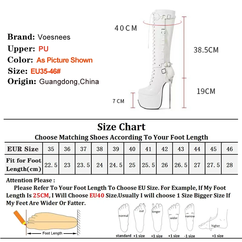 19cm Metal Heel Fashion Modern Boots 2025 New Detachable Mid-Calf Boots Decorative Buckle Band Women Shoes Platform High Heels