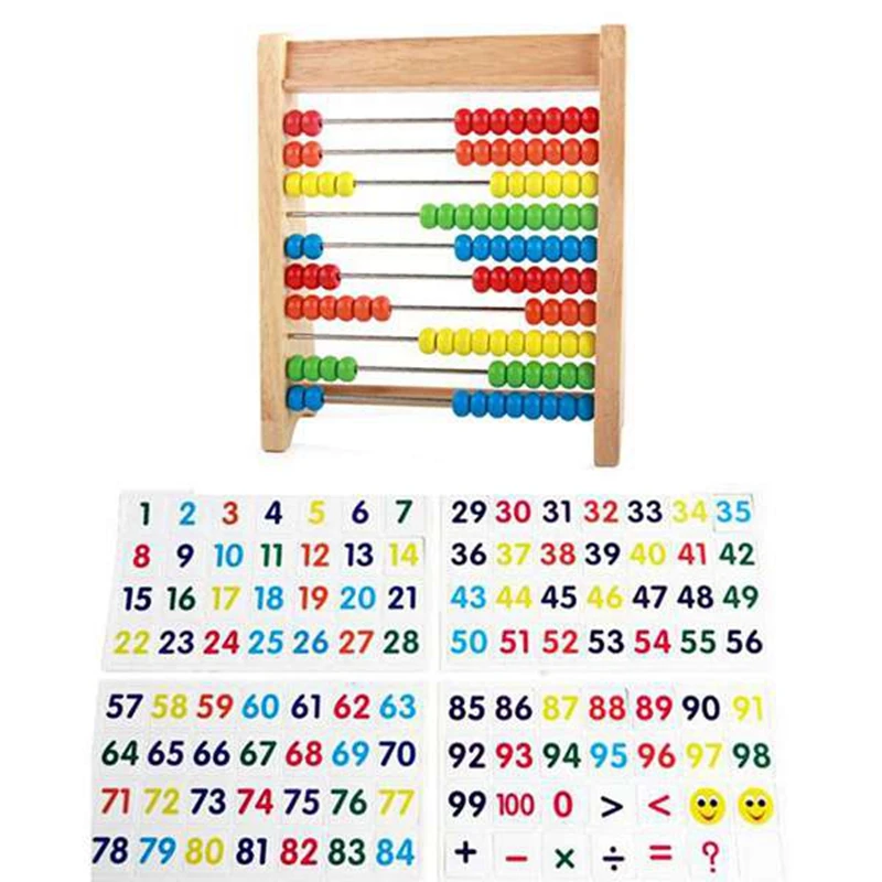 

Детские арифметические учебные пособия расчетная рамка Abacus учебный инструмент обучающая рамка