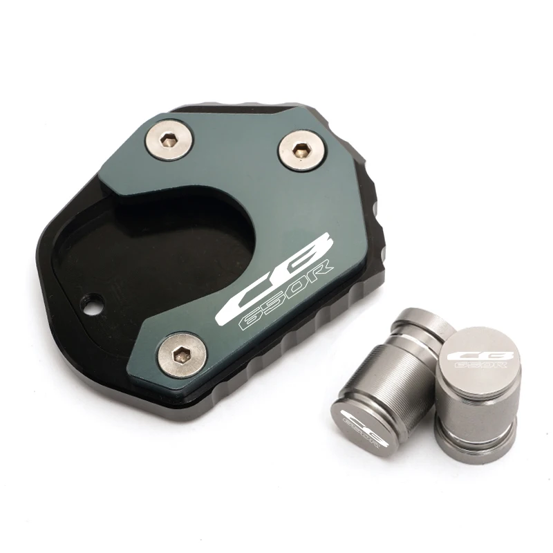 Motorcycle CNC Kickstand Foot Side Stand Extension Pad Support Plate