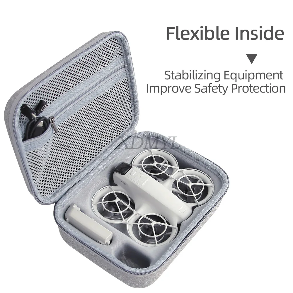 Mini Storage Bag For DJI NEO Waterproof Handheld Bag Travel Shockproof Carrying Case For DJI NEO RC N3 Controller Accessories