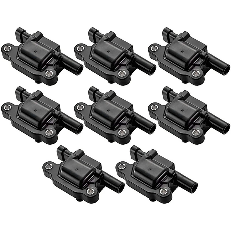 

12611424 набор из 8 катушек зажигания для Chevy Cadillac GMC Pontiac 5.3L 6.0L V8 двигатель Tahoe Yukon Silverado Impala 12570616
