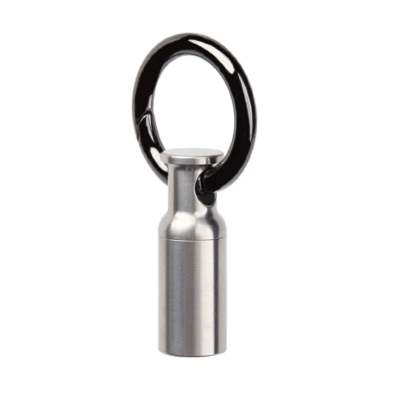 

Portable Waterproof Single Chamber Unique Keychain Pill-Holder Container