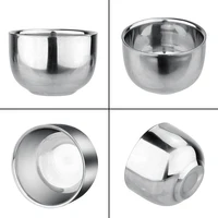 Double Layer Stainless Steel Cup Thicken Durable Coffee Milk Mugs Heat Insulation Unbreakable Multi-function for Wet Shave 6