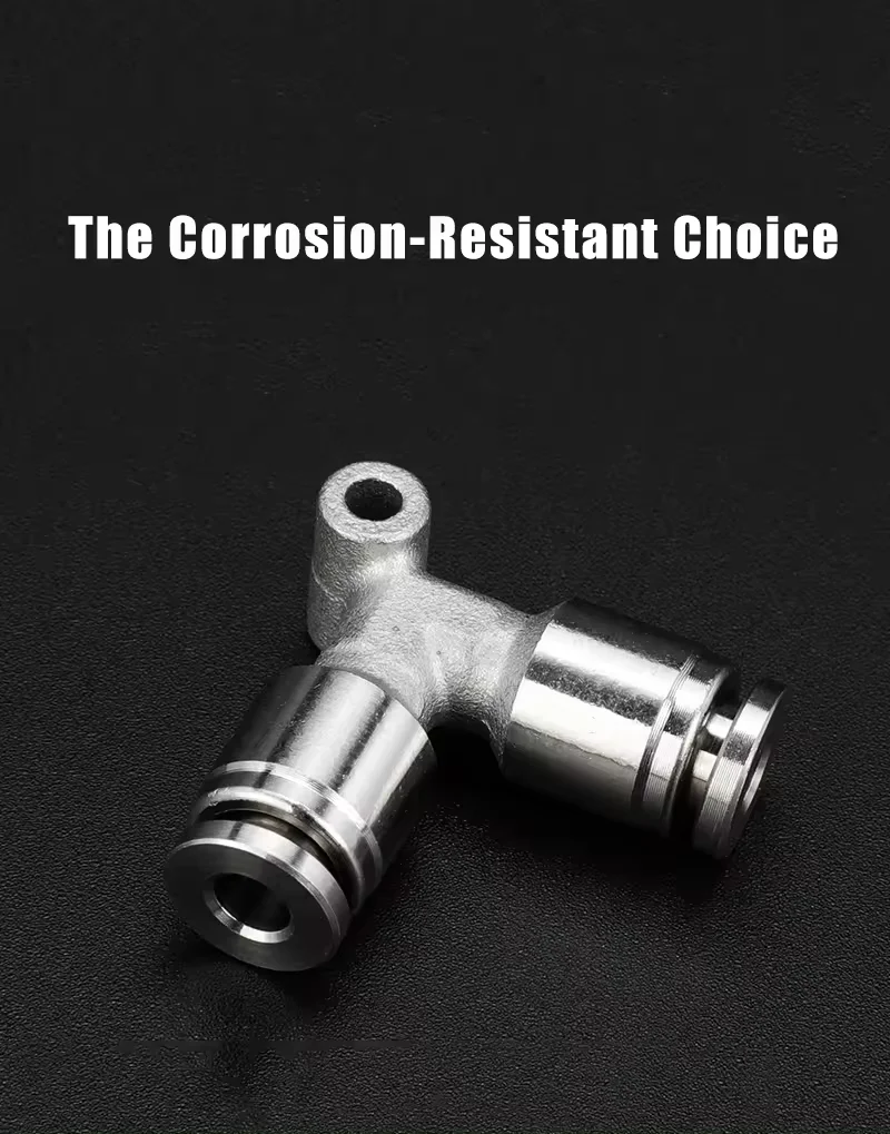 Description Picture 3 of itemAir Fitting All copper Nickel Plated Quick Connector PV Pneumatic Joint Straight Through