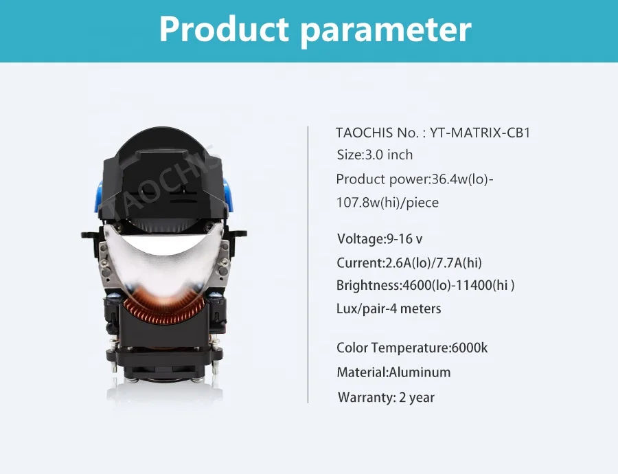 Рисунок 2 - 3,0 светодиодный мовый BI LED матричный