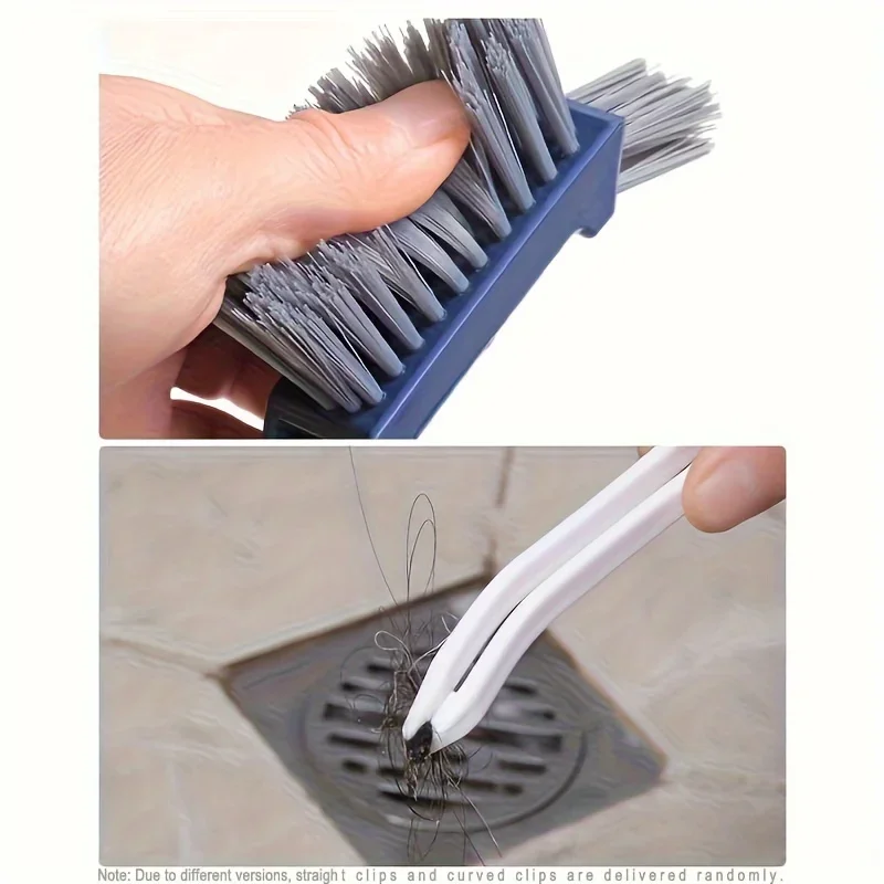 1pc Ultimate Groove Cleaning Brush - Effortlessly Clean Tile Grout, Window Sills, & Gas Stoves - No Dead Angle, Strong Scrubbing