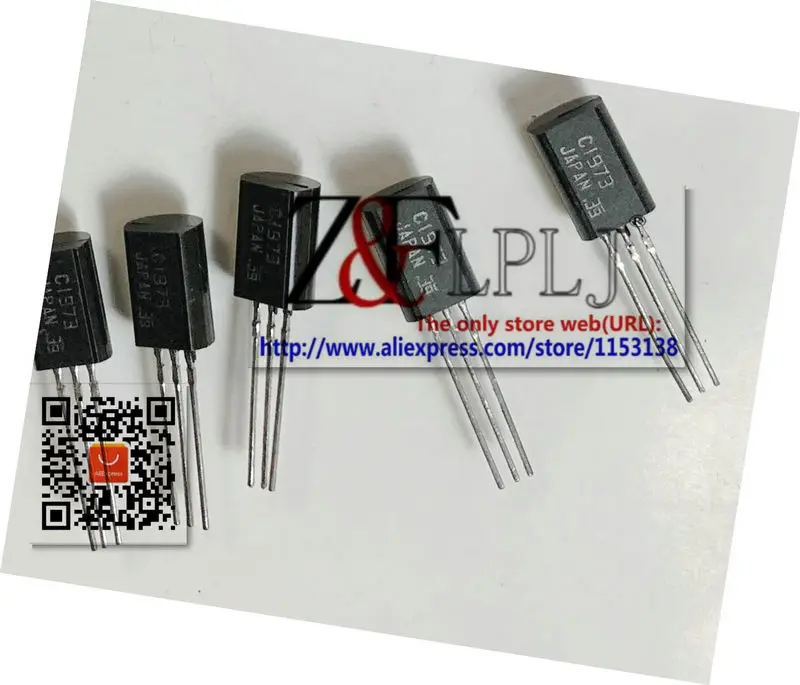 Transistor Panasonic 2SC1973 Original Neuf - Boîtier TO-92, Composant Électronique De Haute Qualité