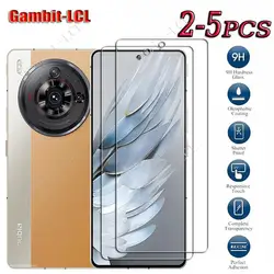 Enhanced 9H HD Tempered Glass Screen Protector Film for 2 Pieces (For Nubia Z50S Pro)