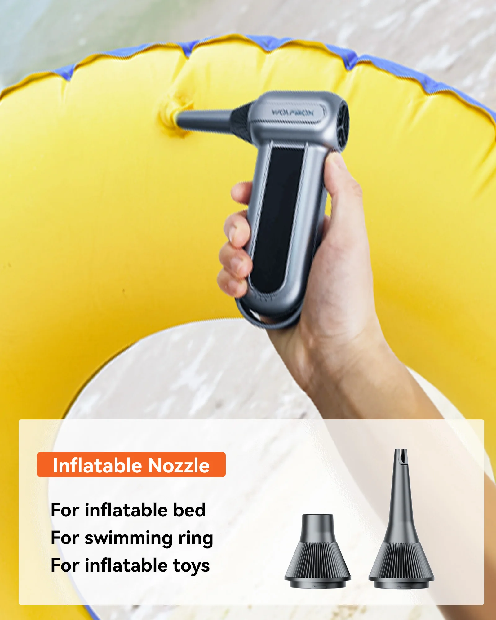 מפוח אוויר חשמלי-150000RPM עוצמה גבוהה, מנוע ללא מברשת 3 הילוכים נטען לרכב/מחשב/בית/חוץ