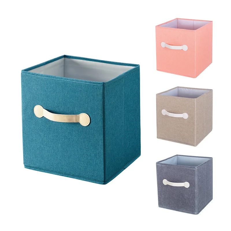 Folding Storage Box Large Home Wardrobe Clothing Toys Storage Fabric