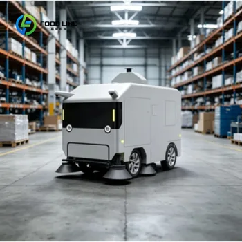 Spazzatrice Stradale Autonoma C6 Personalizzata con Intelligenza Artificiale, Robot di Pulizia Intelligente per Strade Urbane, Parchi e Aree Industriali