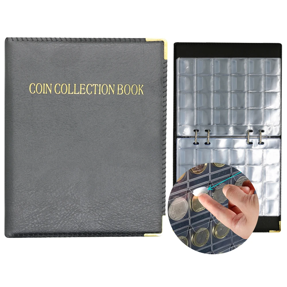 Fippy Album de Collection de Pièces de Monnaie à 150 Pochettes
