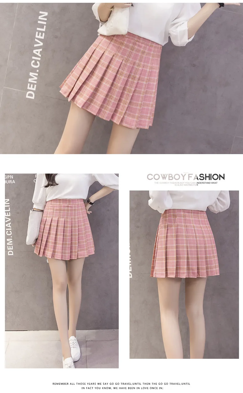 sequin skirt Plaid Pleated Skirt Mini Skirts Summer Winter Black Mini Skirts Women Korean Japanese Style Micro Skirt School White Skirt Y2k maxi skirt