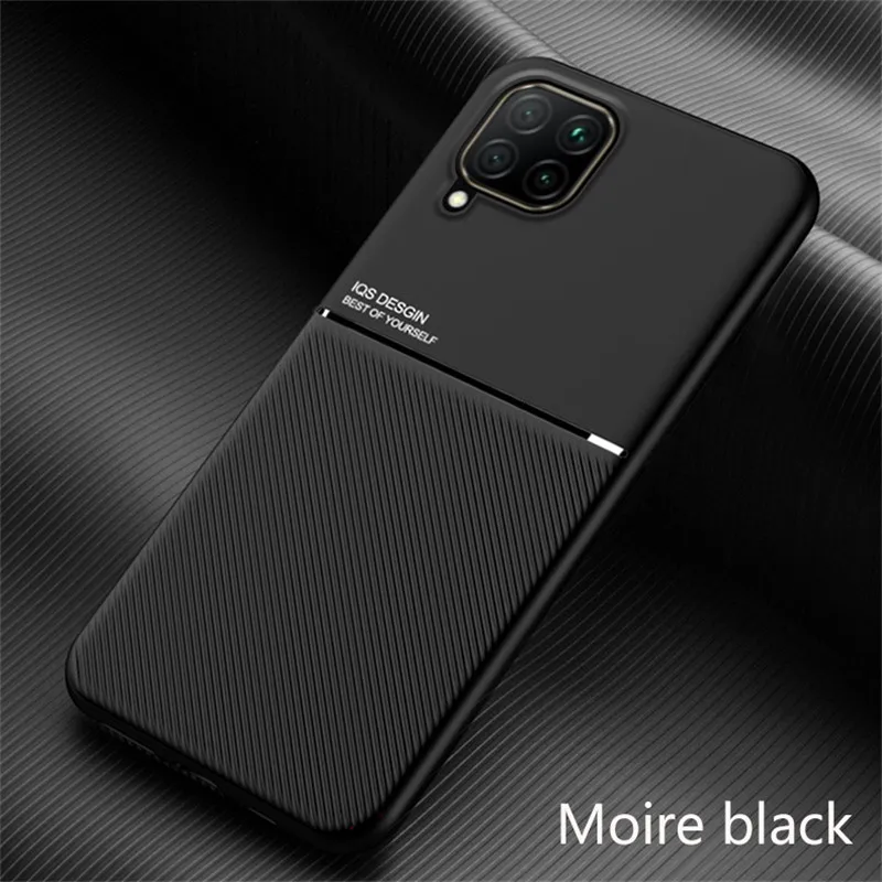 Luxury Matte Armor Magnetic Holder Plate Soft Bumper Cover