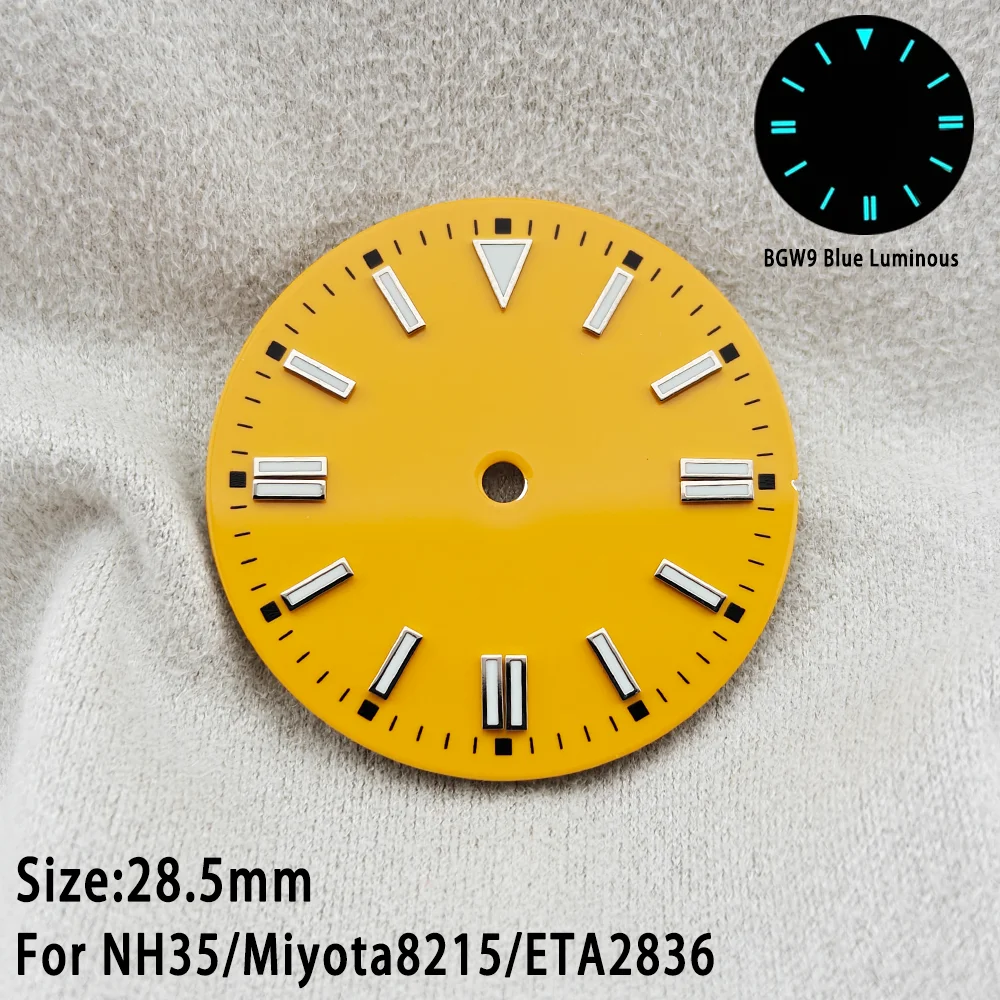 Premium Pistachio Dial 28.5mm with BGW9 Luminous and Calendar Window