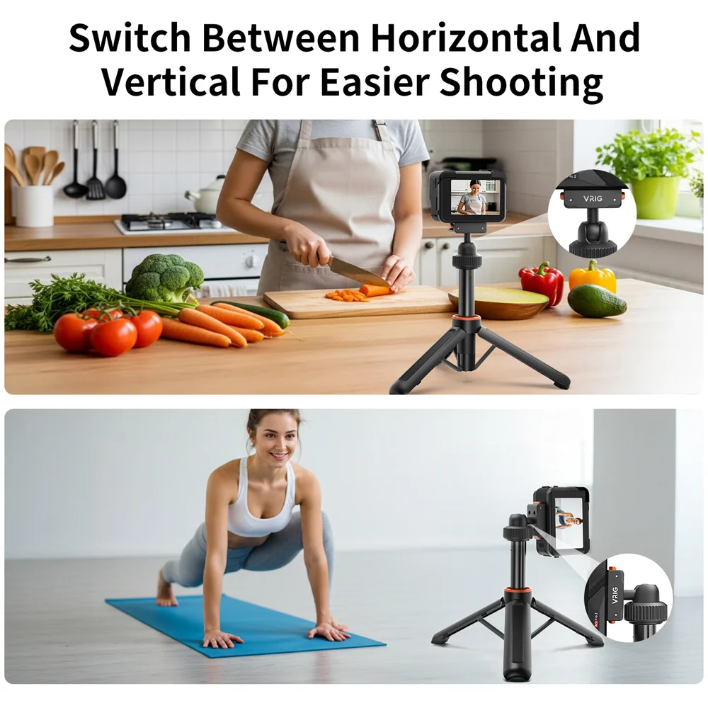 Magnetic Quick Release Selfie Stick For Insta360 Action Cameras_voghion.com