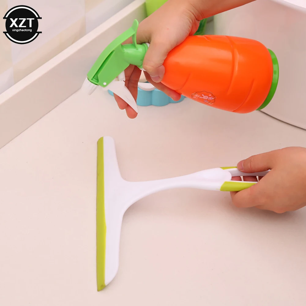 Raschietto in Silicone raschietto per vetro ad acqua tergicristallo a specchio tergicristallo detergente per Desktop per uso domestico tergicristallo per vetri pulizia tergipavimento - immagine 3