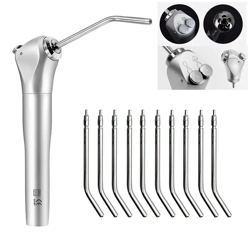

Denspay Dental Air Water Spray Triple Way Syringe Handpiece And Nozzles Tips Tubes Air Triple Syringe Dental Cleaning Equipment