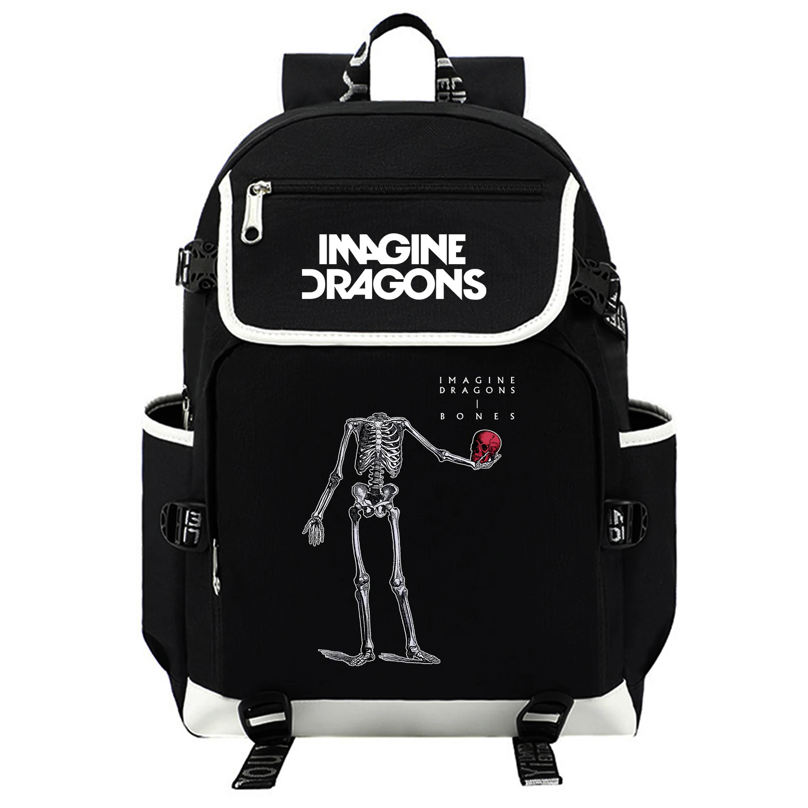 Imagine Dragons Loom Tour 2025 소녀 소년 학생 십대 배낭 캐주얼 학교 가방 여행 Mochila