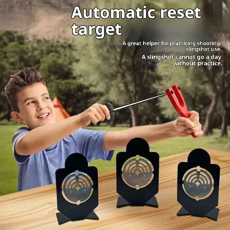 1/3Pcs Kleine Schießen Ziele Tragbare Ziele Üben Ziele Rotary Übung Für Training Rotary Schießen Spiele Zubehör – Detail 2
