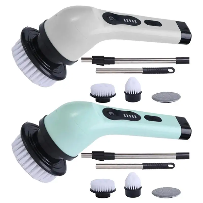 

Electric Spin Scrubber Cordless Cleaning Brush Shower Scrubber With Adjustable Extension Suitable for Bathroom Kitchen Tool