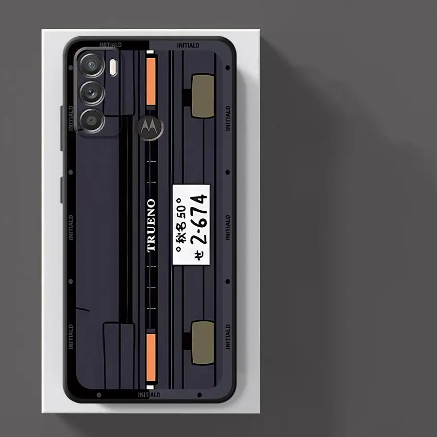 Anime Initial D Car Themed Soft Phone Case Cover