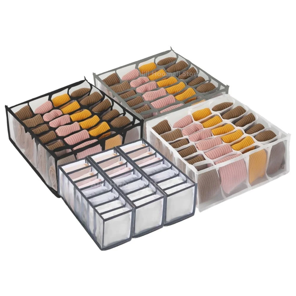 Storage Box Clothes Organizer for Underwear 24 Girds