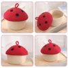 Rattan Woven Basket Rope Mushroom Snack Baskets Storage Home Accessory Baby Clothes Hamper Laundry 6