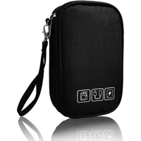 Сумка-органайзер, органайзер для кабеля, дорожный органайзер для шнура, чехол, портативный чехол для переноски зарядного устройства, жесткий диск, наушники, USB-карта