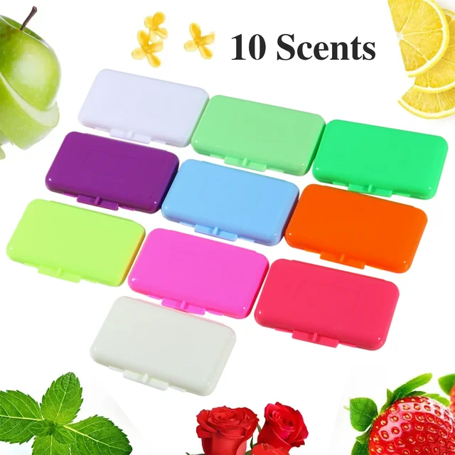 Dental Orthodontic Relief Wax for Bracket Patient Relief Protect Lips and Gums Irritation Fruit 10 Scents