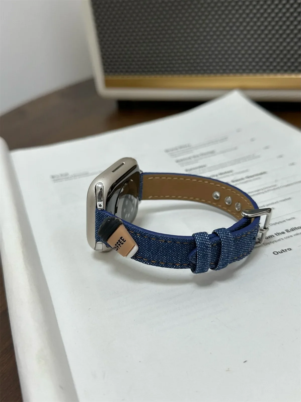 Bracelet de montre pour iWatch 42/44/45/46/49 mm 38/40/41 mm Bracelet de montre tendance en cuir PU pour montres de la série Ultra2 Série 10/9/8/7/6/5/4/3/2/1_voghion.com