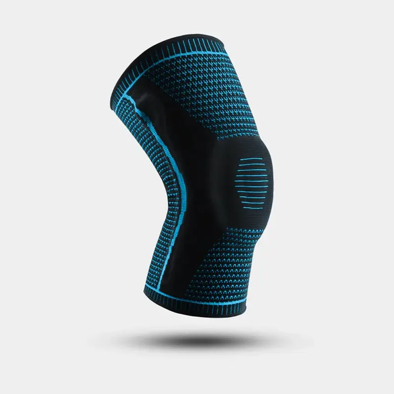 1PC Silicone Knee Pads Strap Patella Medial Support Meniscus Compression Knee Braces for Running Sport Knee Protection - Image 7