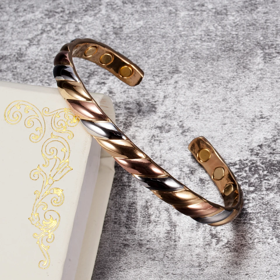 Braccialetto Magnetico In Rame | Groupon Goods - Foto 9