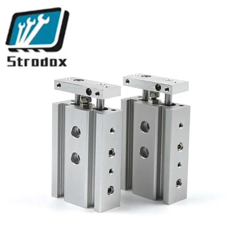 

Магнитный износостойкий пневматический цилиндр с двойным стержнем и сильной герметичностью, магнитный переключатель 15/20/25/30/40/50/75/100/150