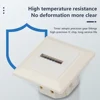 AC220-240V Timer function Electronic Hermetic Counter Digital 0-99999.9 Hour Meter Gauge 0.3W 50Hz Industrial Standard 5