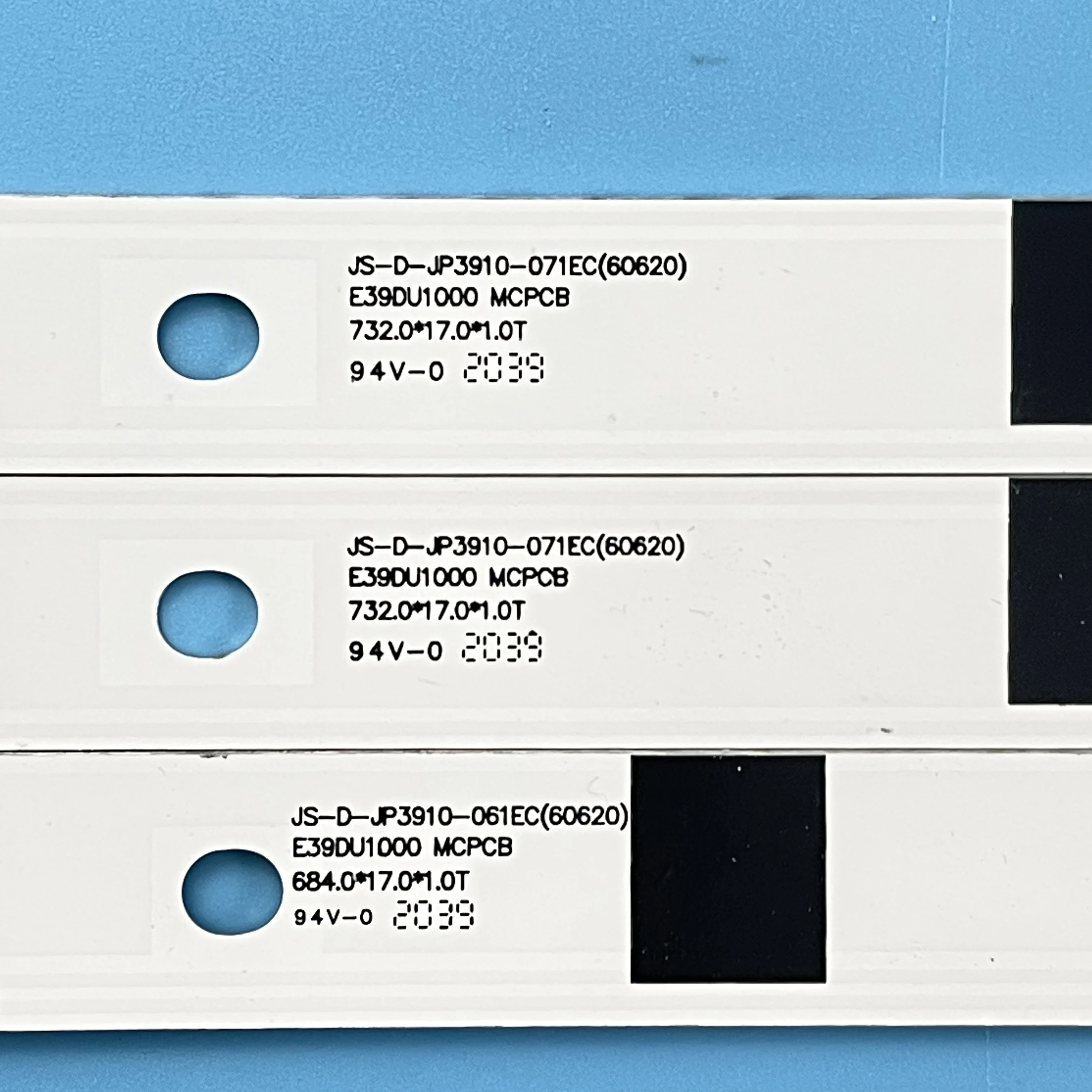 LED 스트립, 40 TV용 LED39C310A LED39C310B LC390TA MS-L0878-L V7 2015 11 17 MS-L0878 R V6 E365061 JS-D-JP3920-071EC E39F2
