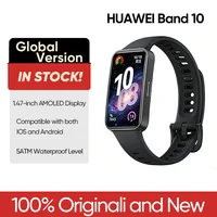Global Version Huawei Band 10 Smart Band 1.47'' AMOLED Screen Smartwatch Heart Rate Smartband 2 Weeks Battery Life