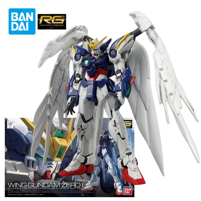 Bandai Gundam Model Kit RG Wing Zero EW Mobile Suit Gunpla