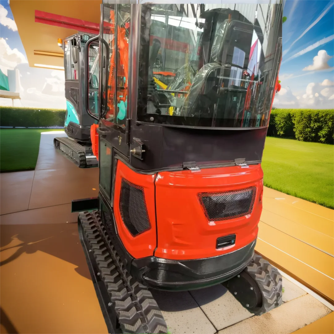 1,8 Tonnen Minibagger 1,8 Tonnen Mini-Raupenbagger Bauernhof Gartenausgrabung Fabrikpreis