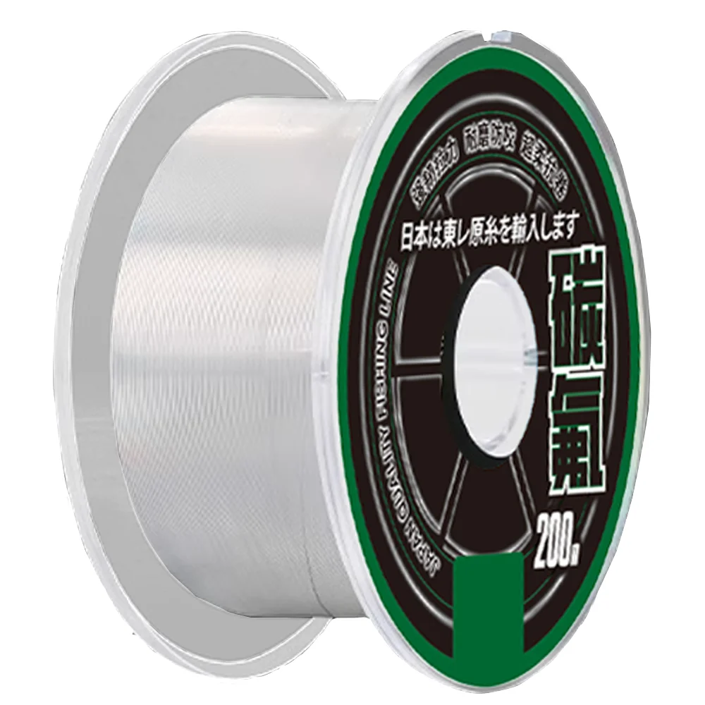 200M Japan TORAY Nylon Monofile Super Stark mit Fluorkohlenstoff-Beschichtun200M Japan TORAY Nylon-Monofilament, superstark, mit Fluorkohlenstoff beschichtet, schnell, superstark, sinkend, unsichtbar, für Karpfenangeln – Detail 8