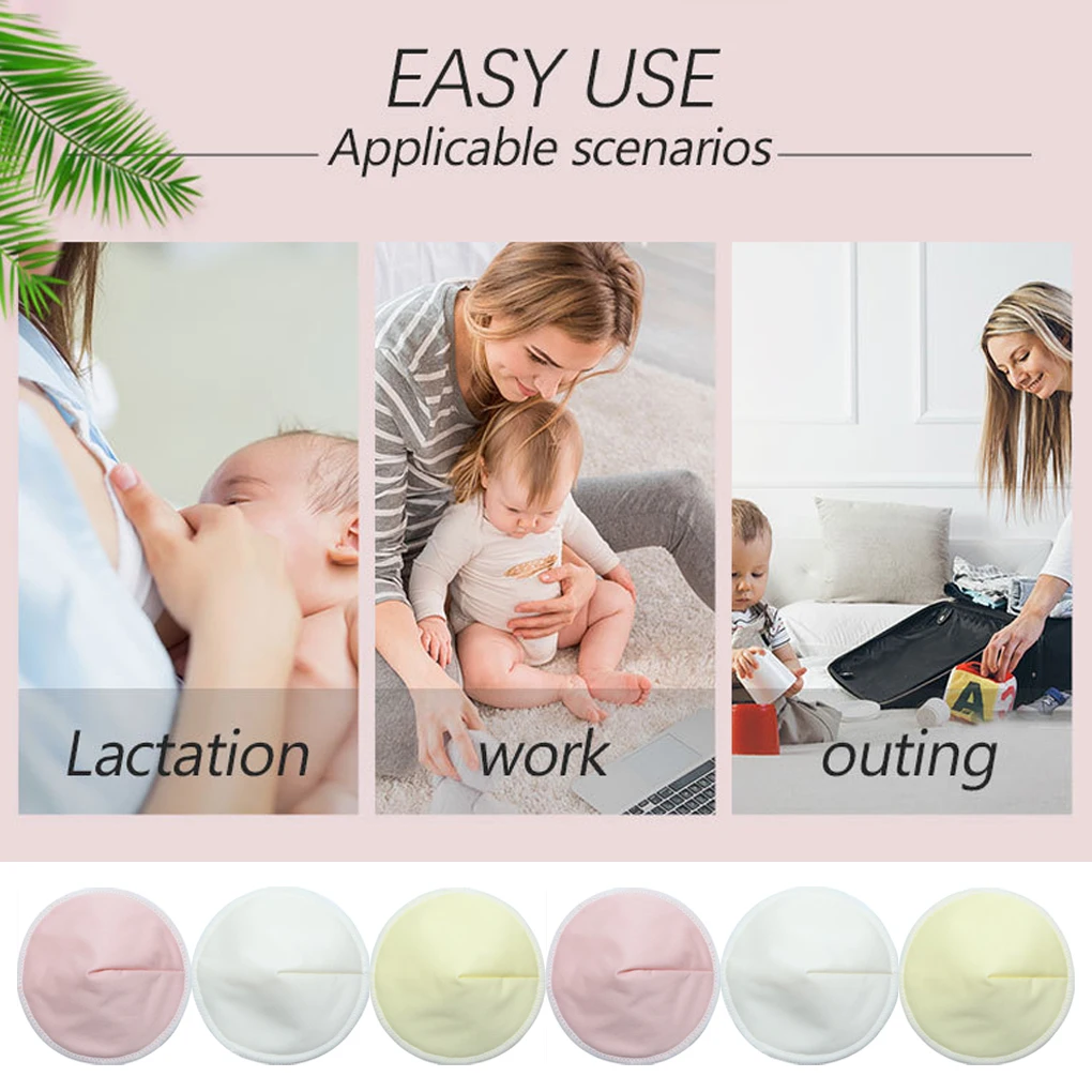 6 Pieces Nipple Cover Breastfeeding Leak-proof Pad Maternity Replaceable 5