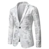 Mens Blazer Jacket Fashion Business Handsome British Style Casual Slim-fit Print Wedding Work Hot Chick At The Bar  Blazers 1