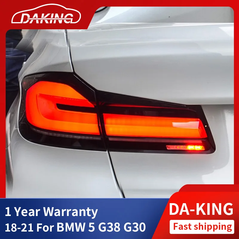 

Car Lights For BMW 528i 530i 535i M5 G38 G30 2018-2021 FOR LCI 2021 Style LED DRL Moving Turn Signal Brake Reversing Taillights