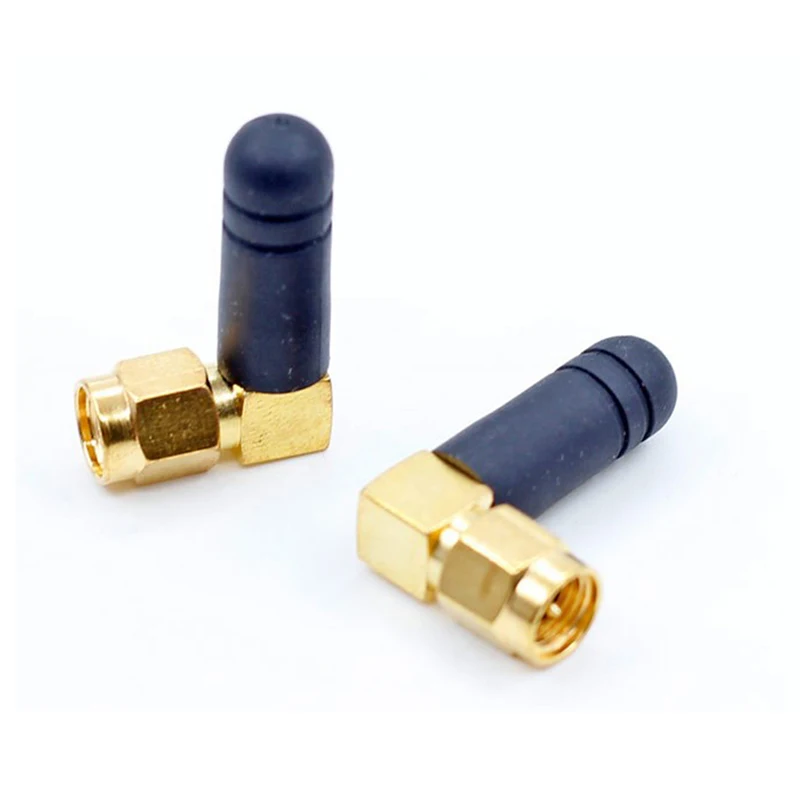 WiFi Antenna 2PCS Mini Rubber 3dBi 2.4ghz SMA Male Router Bluetooth Antennas