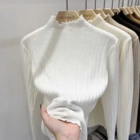 Autumn Winter chic Bottom Sweaters Women Fashion Turtleneck Pullover Slim Long Sleeve Knitted Jumpers Soft Warm Pull Femme Top - Image 5