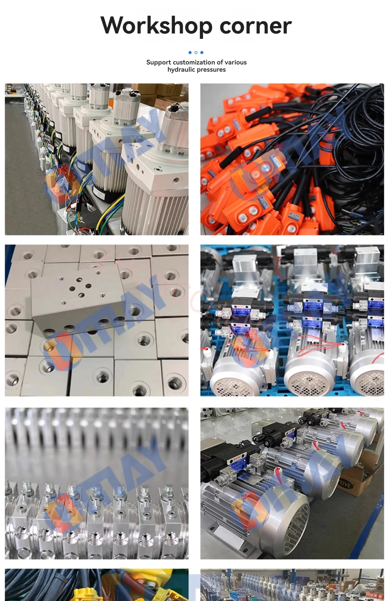Exchange A Set of Bidirectional Hydraulic Power Units AC380V/220V Hydraulic Stat