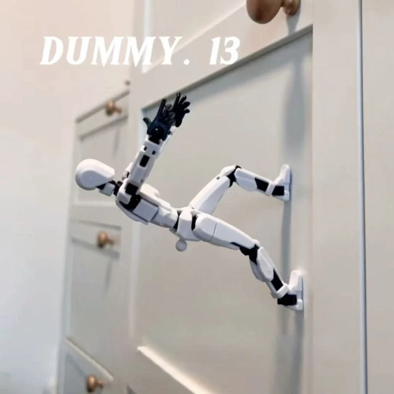 Mehrgelenkiger Beweglicher Formwandler-Roboter mit Magnetischer Anziehung, 3D-Gedruckte Schaufensterpuppe, 13 Actionfiguren, Spielzeug, Ornamente, Geschenke