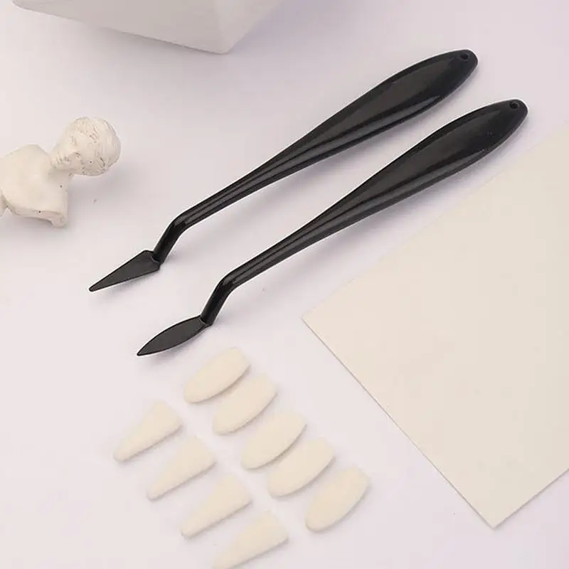 Sketch Drawing Tools Paper Art Blending Stumps Multipurpose Ergonomic Sketch Wipe Scrapers Rub Sponge For Artist Charcoal sketch drawing tools
